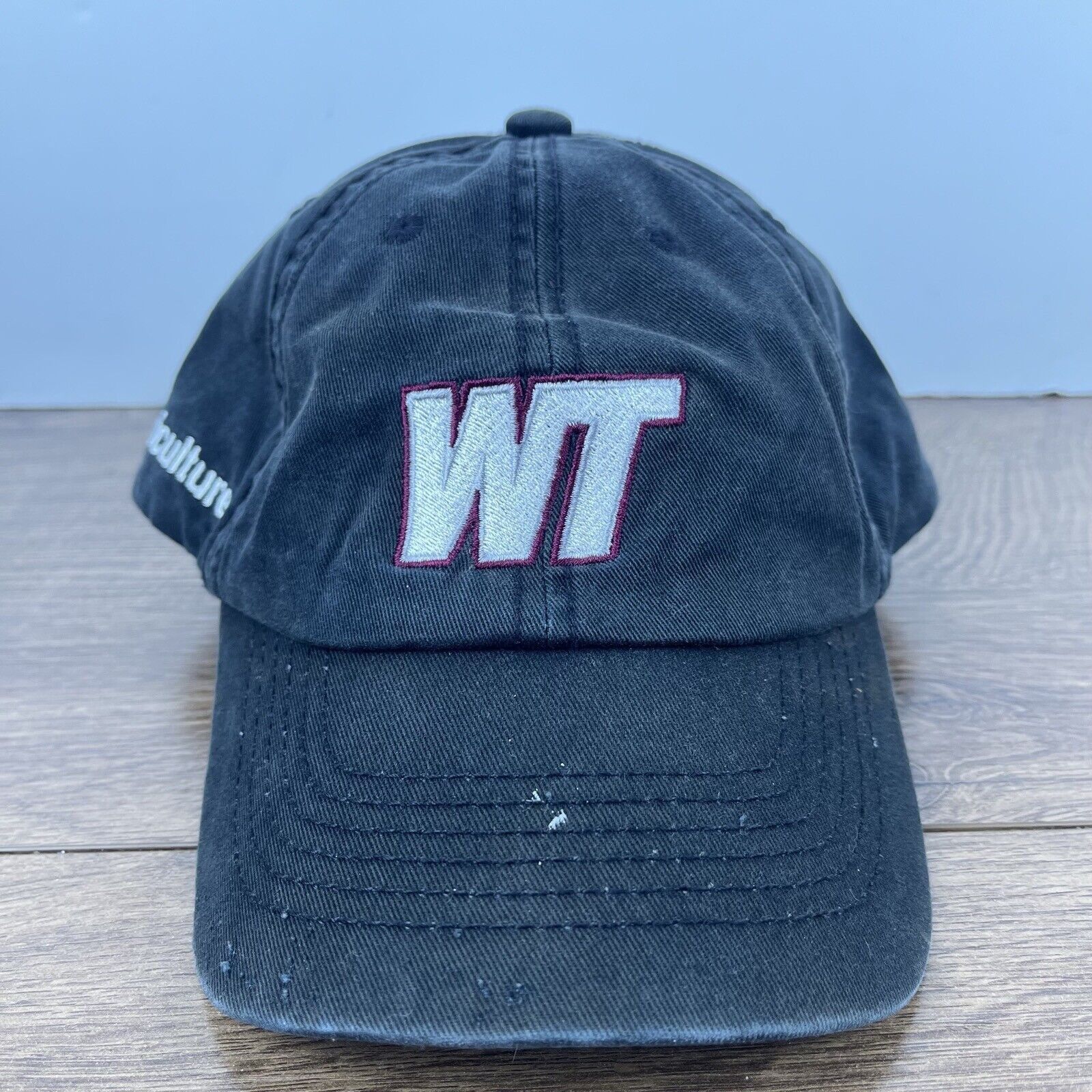 Other WT Agriculture Hat Adjustable Hat Black Hat Adjustable Black Size ONE SIZE - 1 Thumbnail