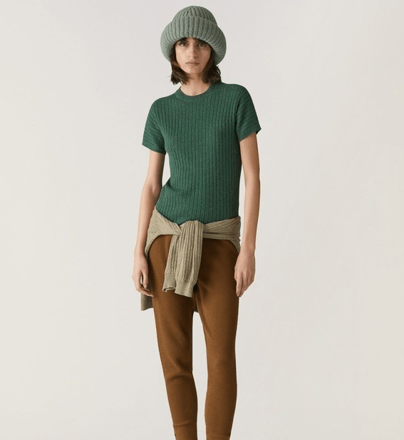 Loro Piana o1w1db10724 Maras Crewneck Sweater in Green Size M / US 6-8 / IT 42-44 - 5 Thumbnail