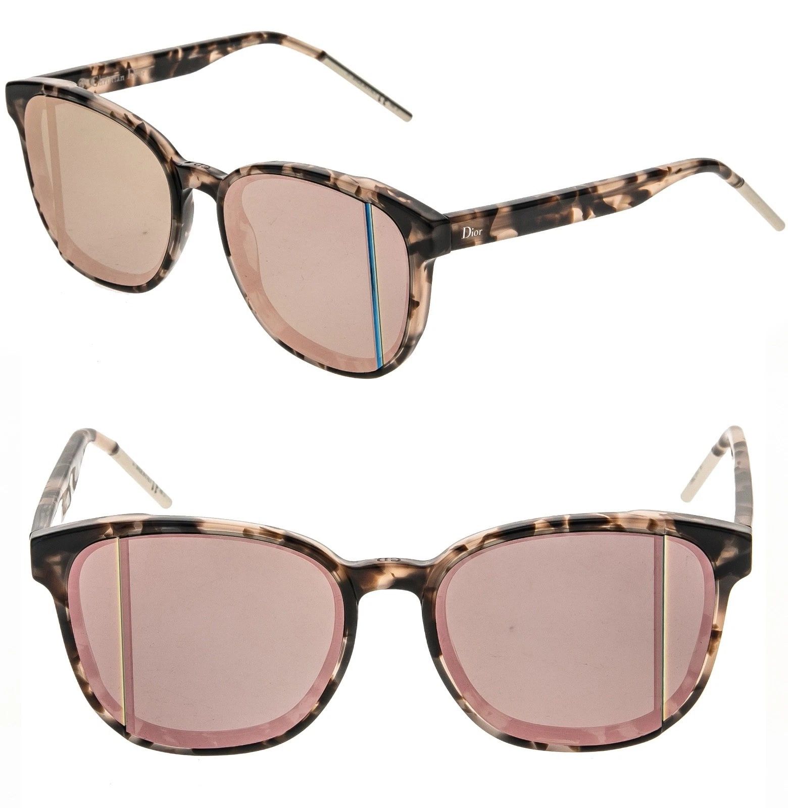 Christian Dior Monsieur CHRISTIAN DIOR STEP Rose Pink Mirrored Sunglasses DIORSTEP Size ONE SIZE - 1 Thumbnail