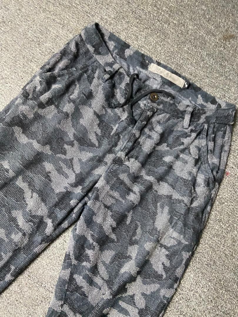 Japanese Brand Look&Kane Brand Camouflage Print Jogger Pants (178) Size US 29 - 9 Thumbnail