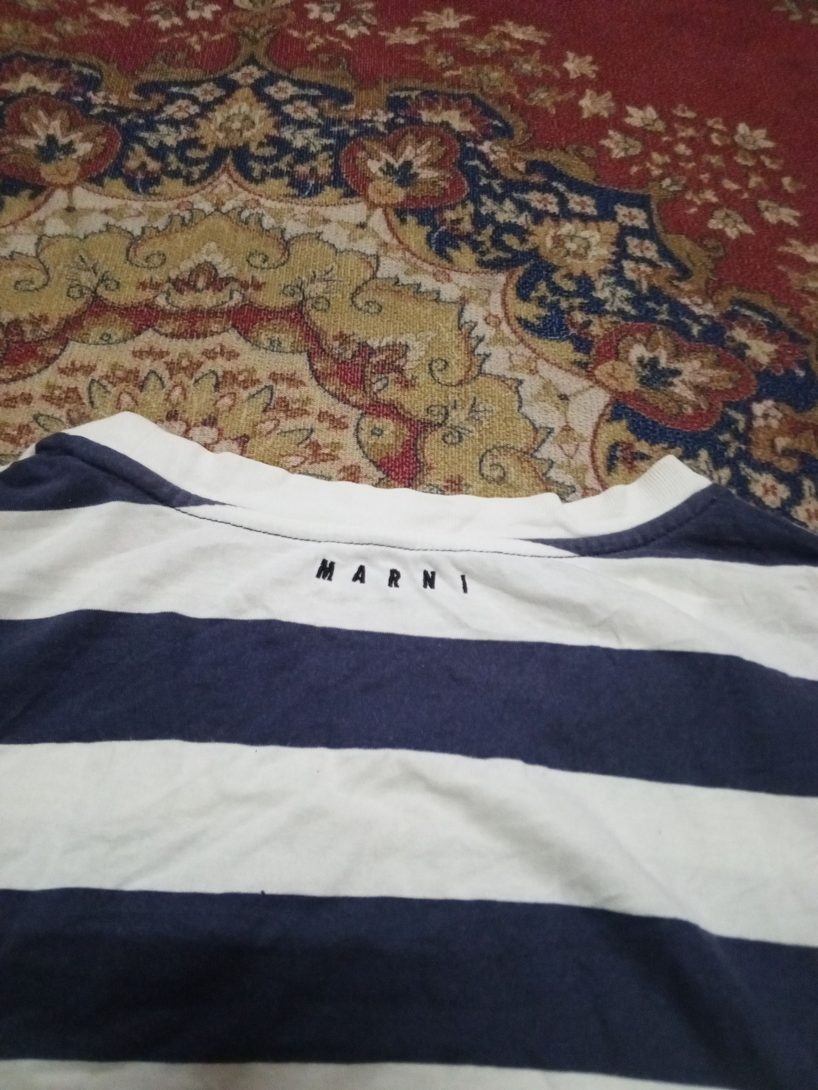 Marni MARNI -STRIPES TSHIRT Size US M / EU 48-50 / 2 - 6 Thumbnail