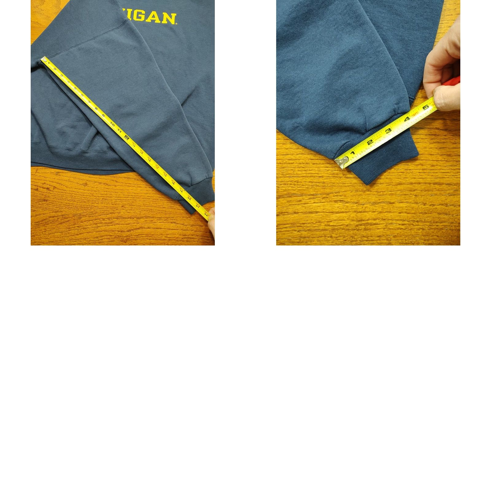 Champion VINTAGE Champion Michigan Wolverines Crewneck Sweatshirt Adult XL Blue Yellow Sweatshirt Logo 80s 90s Sports Mens Size US XL / EU 56 / 4 - 9 Thumbnail