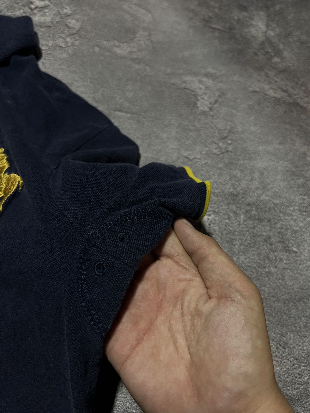 Ralph Lauren Vintage 90s Ralph Lauren Polo Tee Big 2 Logo Streetwear Size US L / EU 52-54 / 3 - 3 Thumbnail