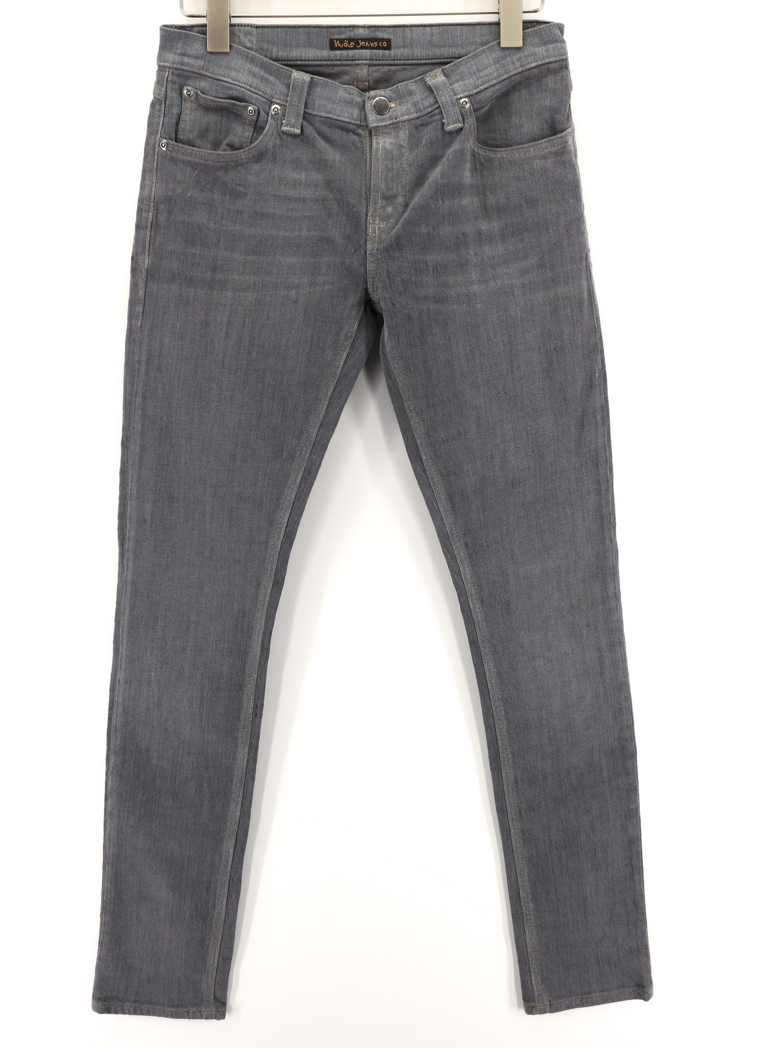 Nudie Jeans TIGHT LONG JOHN W30/L34 Organic Charcoal Jeans 80698 Size US 30 / EU 46 - 1 Thumbnail