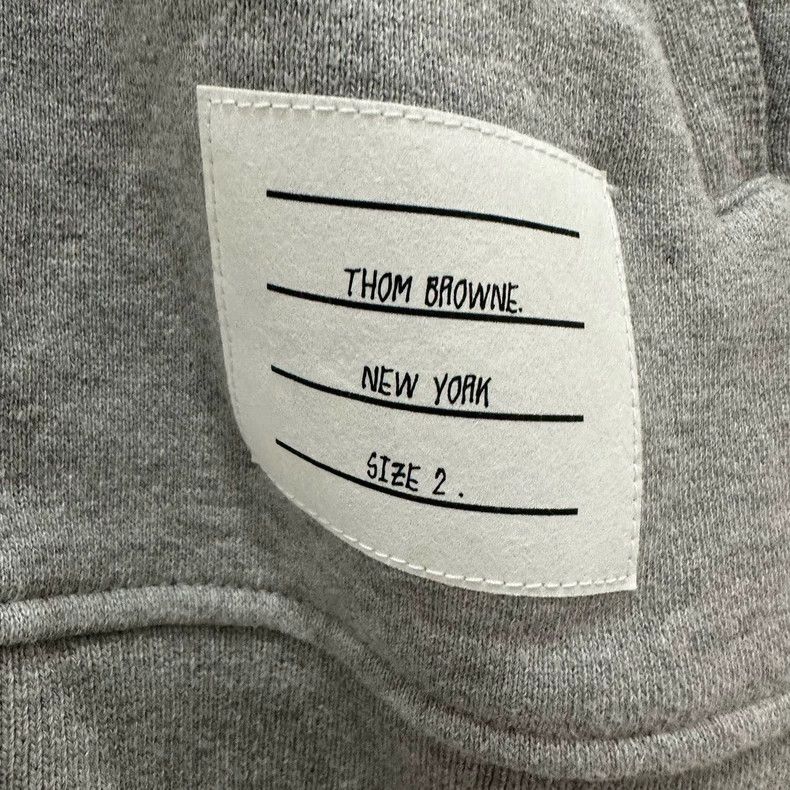 Thom Browne Thom Browne Gray zipper jacket and hoodie Size US M / EU 48-50 / 2 - 5 Thumbnail
