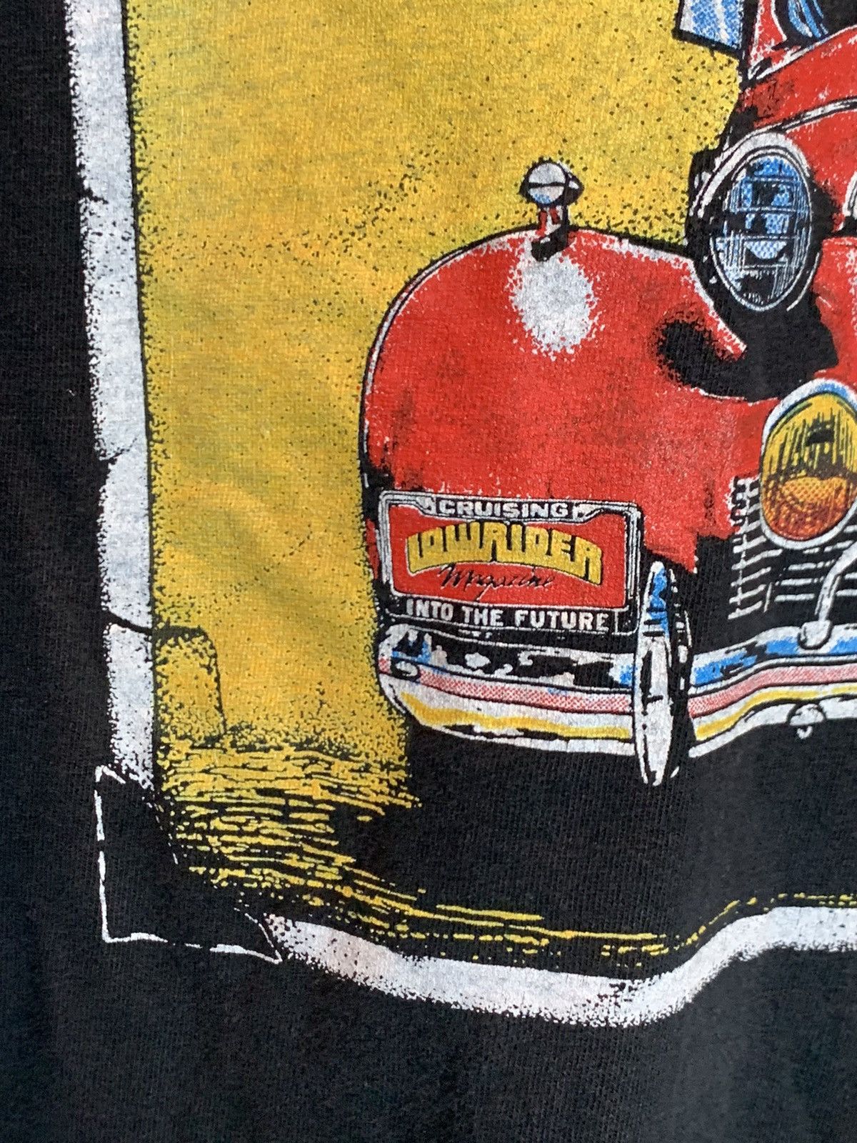 Vintage RARE Vintage 1990 Thump Records Old School Lowrider LS Shirt Size US XL / EU 56 / 4 - 8 Thumbnail