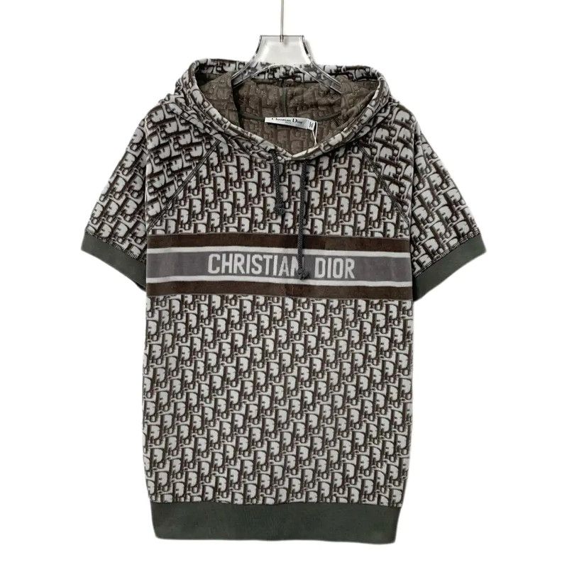 Dior Brown Cotton Women's Hoodie 0089