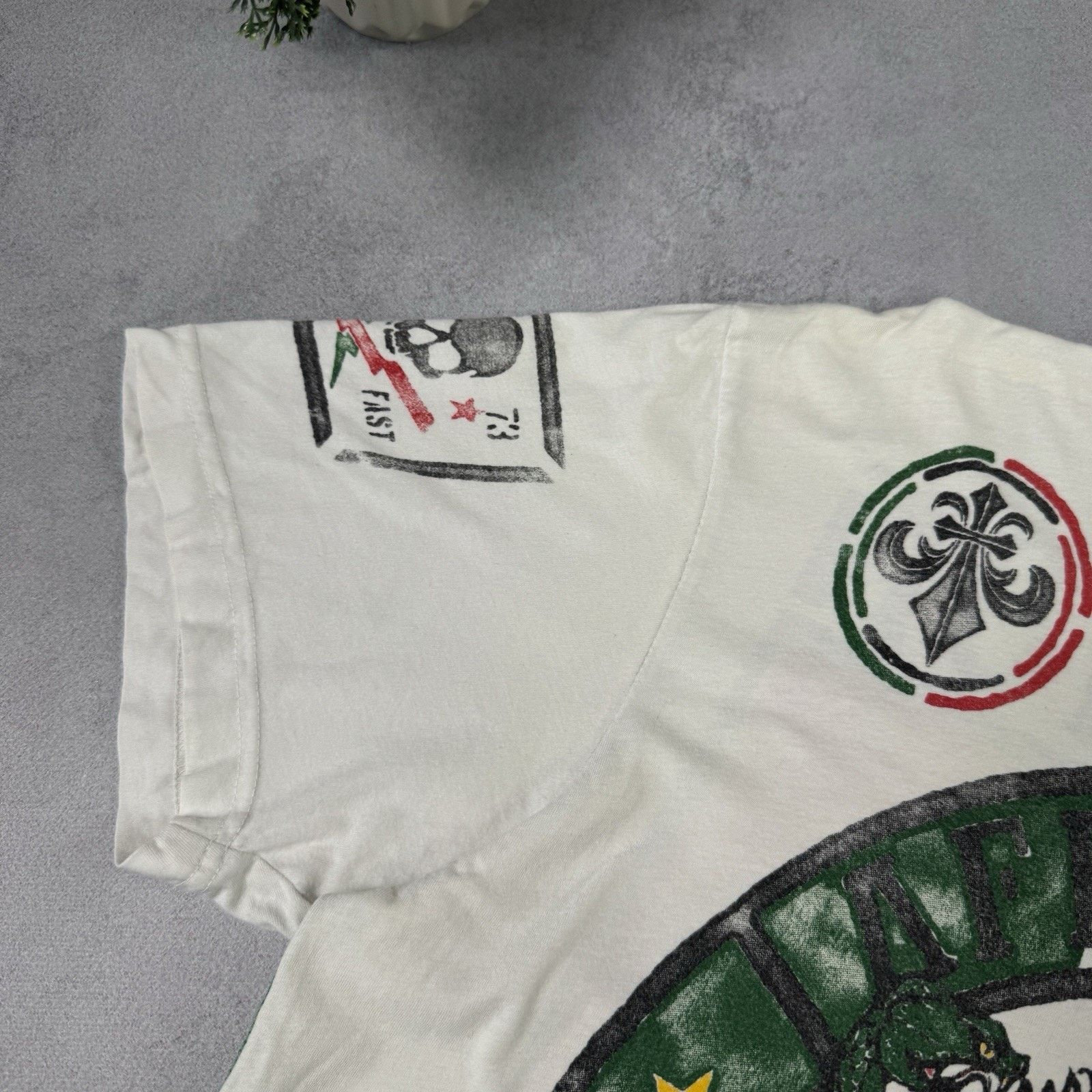Affliction Affliction Big Logo Men T Shirt White Size L Size US L / EU 52-54 / 3 - 8 Thumbnail