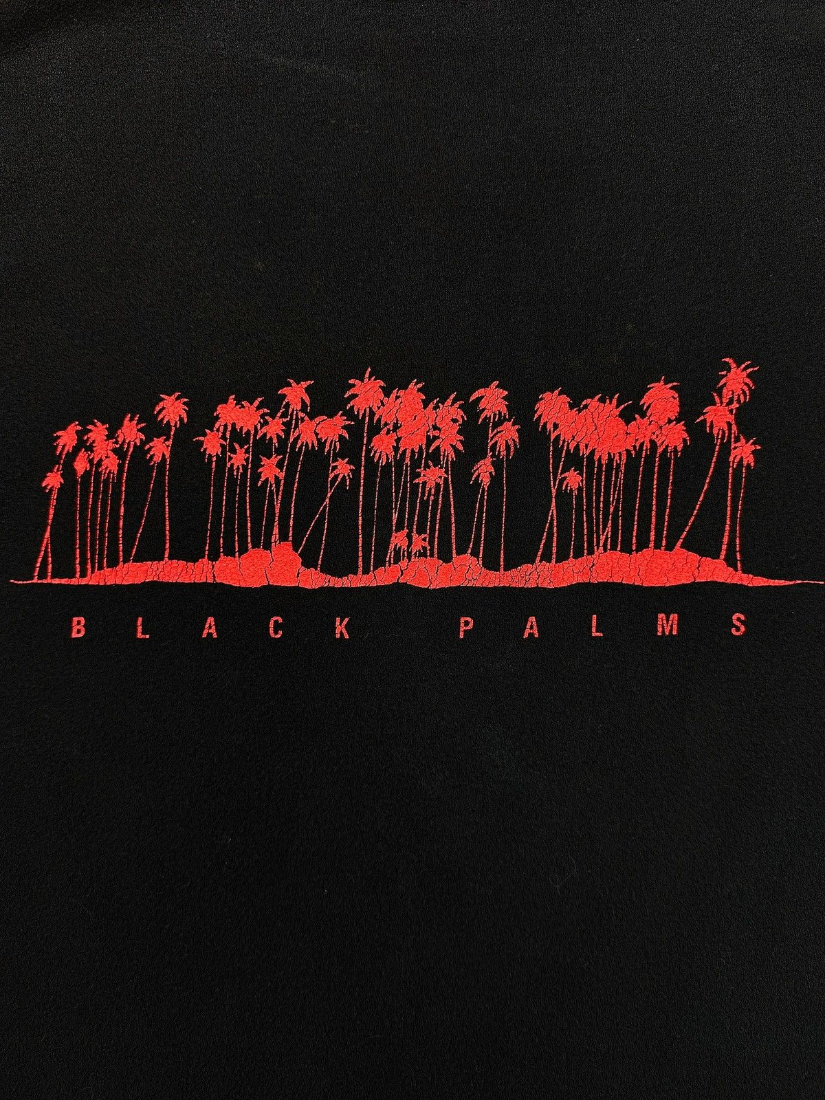 Raf Simons SS98 Raf Simons ‘Black Palms’ Runway Black Graphic Tank Top Size US M / EU 48-50 / 2 - 2 Thumbnail