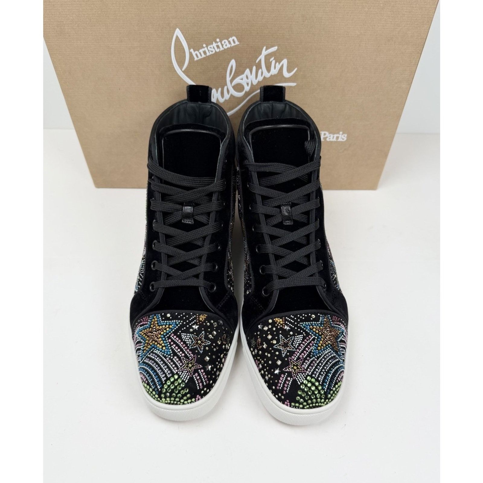 Christian Louboutin Size 8US - Christian Louboutin Crystal Strass NEW Size US 8 / EU 41 - 4 Thumbnail
