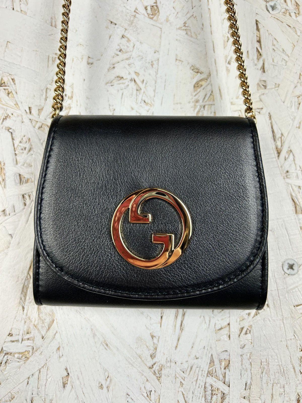 Gucci Gucci GG Blondie Leather Wallet On Chain Small Shoulder Bag Size ONE SIZE - 3 Thumbnail