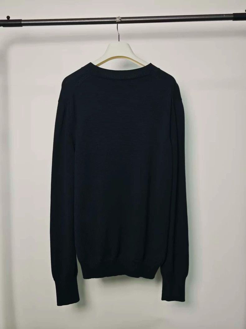 Loewe LOEWE Blue and green round neck knit sweater Size S / US 4 / IT 40 - 2 Thumbnail