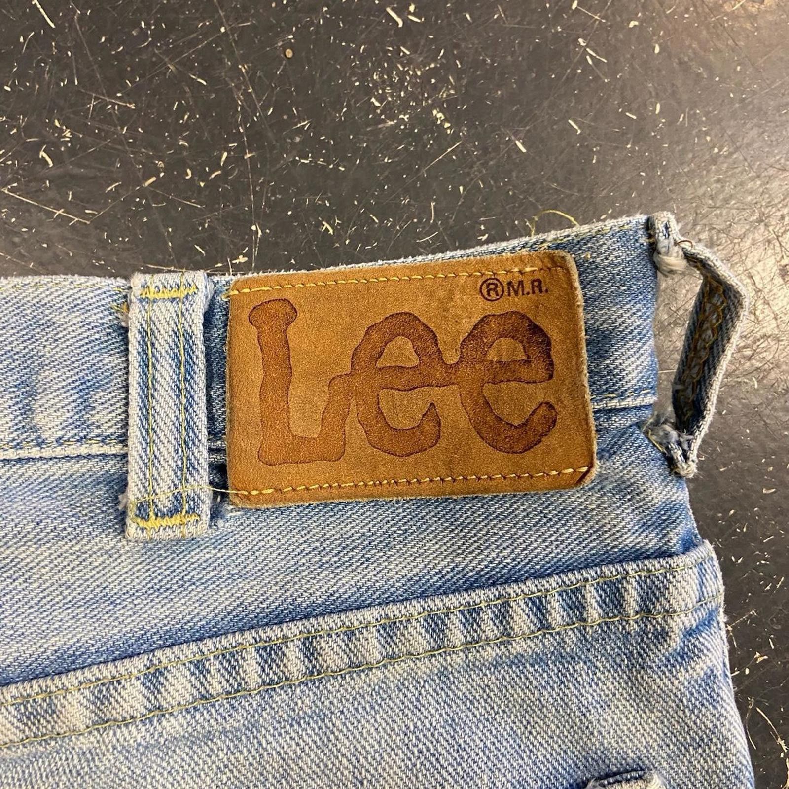 Lee Vintage Distressed Lee Cuttoff Jorts Size US 34 / EU 50 - 5 Thumbnail