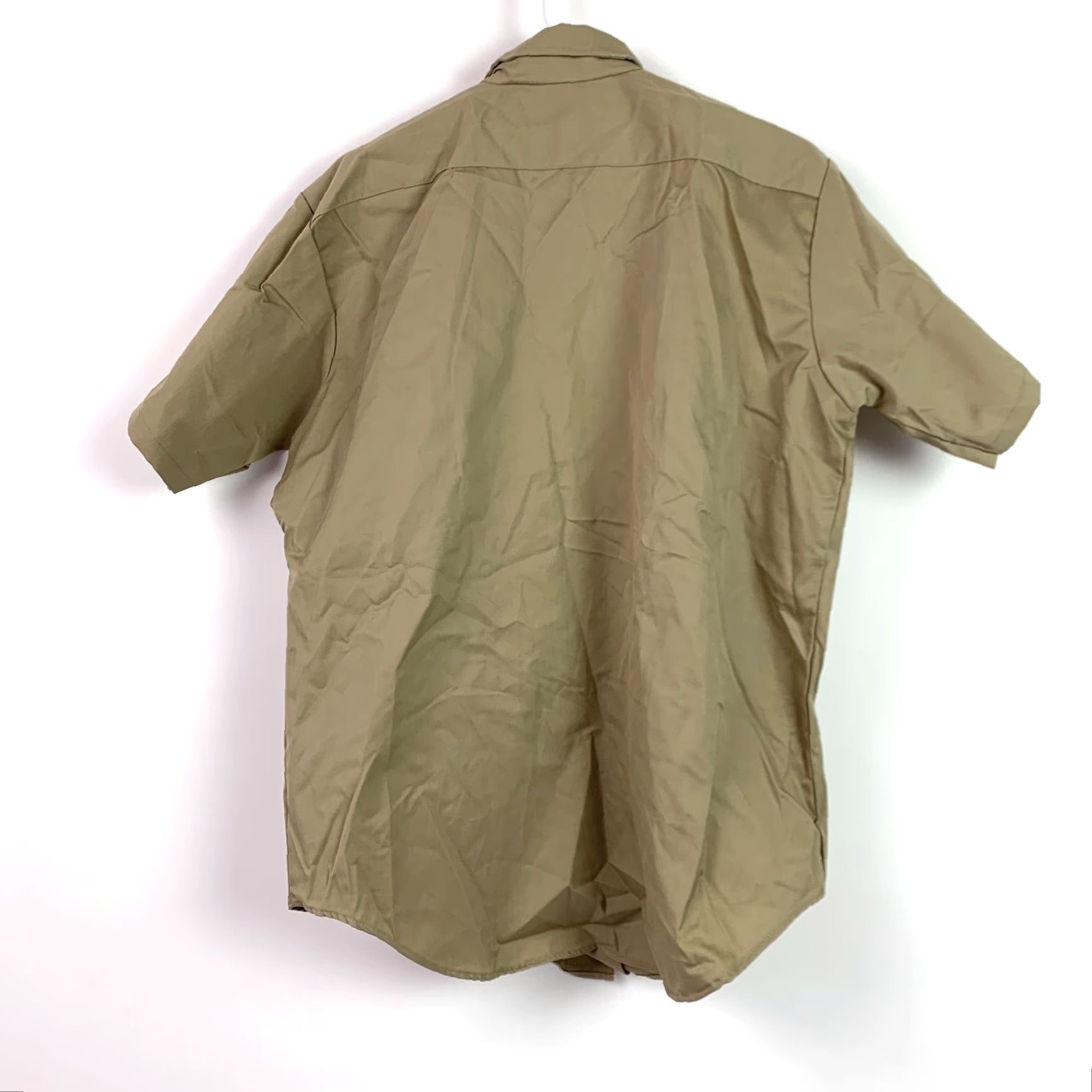Vintage VINTAGE Key Imperial Shirt Large Brown 70s Short Sleeve Deadstock Made In USA Size US L / EU 52-54 / 3 - 5 Thumbnail