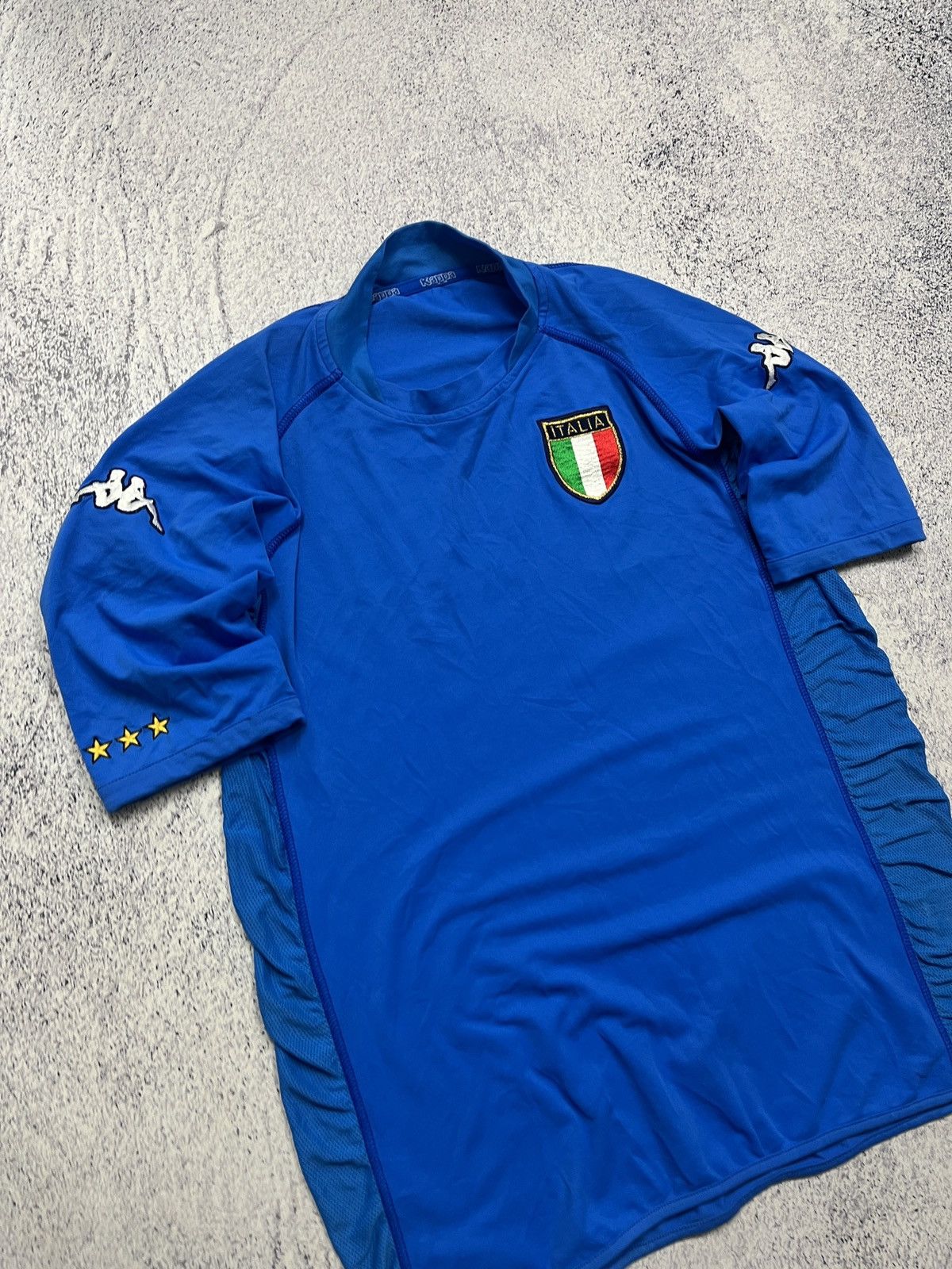 Kappa × Vintage Italy 2000/2002 Kappa #19 Home Football Shirt Soccer Jersey Size US L / EU 52-54 / 3 - 4 Thumbnail