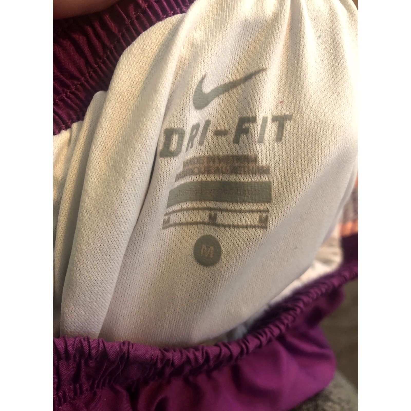 Nike Nike Dri Fit Purple Briefed Athletic Running Shorts Womens Size Medium M Size 32" / US 10 / IT 46 - 5 Thumbnail