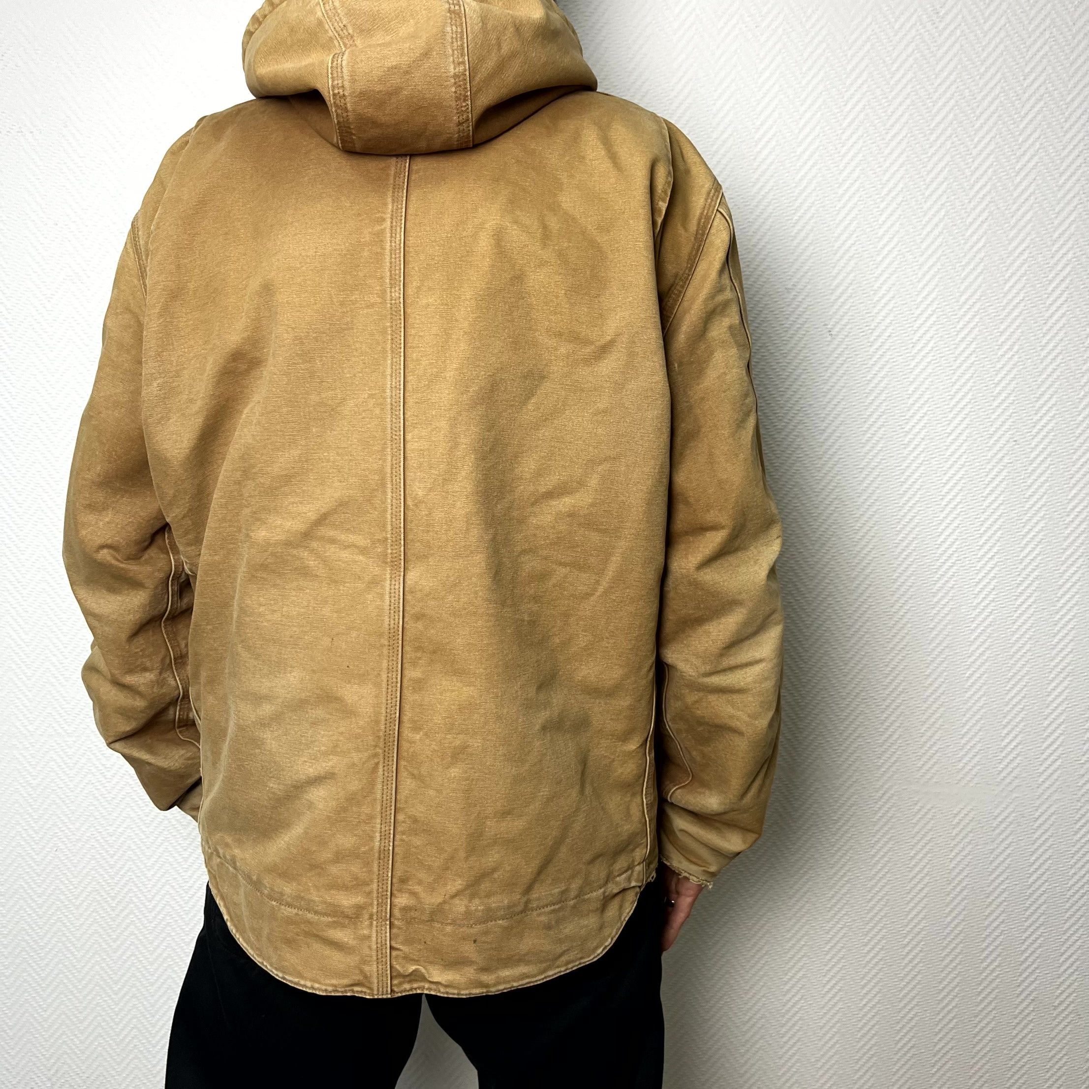 Vintage Carhartt Active Sandstone Sherpa Jacket Size XL