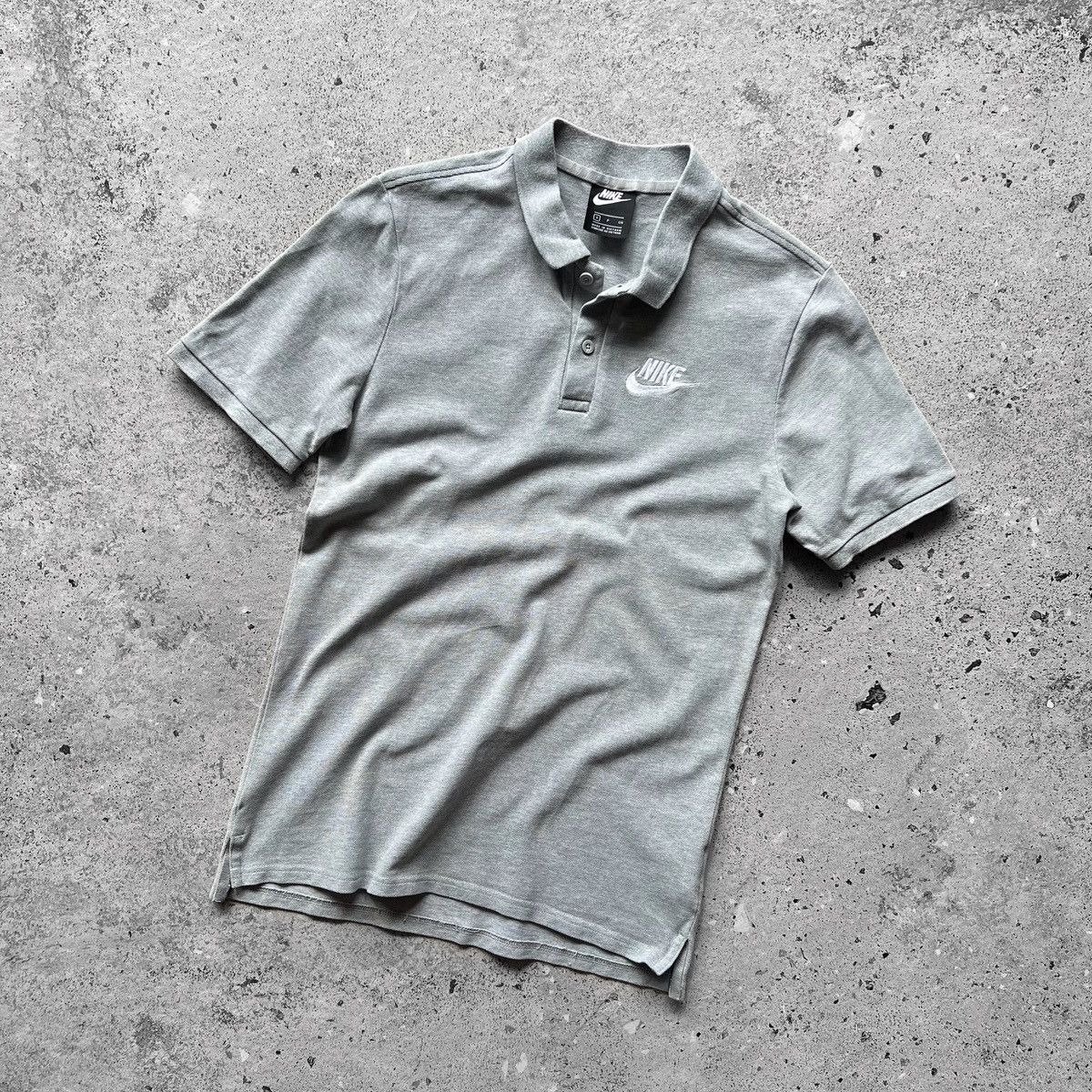 Nike Nike NSW Mens Gray Short Sleeve Polo Shirt Small Logo Size US S / EU 44-46 / 1 - 4 Thumbnail
