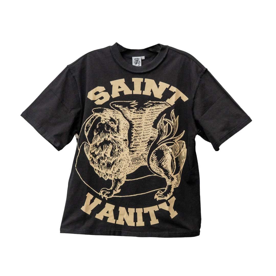 Saint Vanity Griffin Tee Black Cream Size US XXL / EU 58 / 5 - 1 Thumbnail