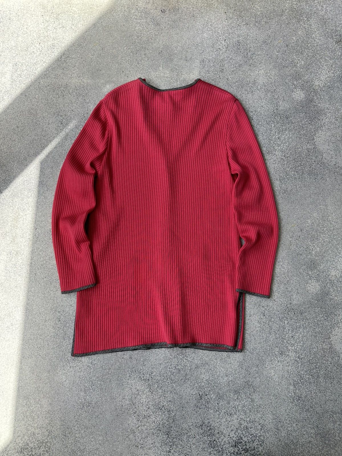 Escada Vintage ESCADA Exclusive for Neiman Marcus Ribbed Cardigan Size M / US 6-8 / IT 42-44 - 6 Thumbnail