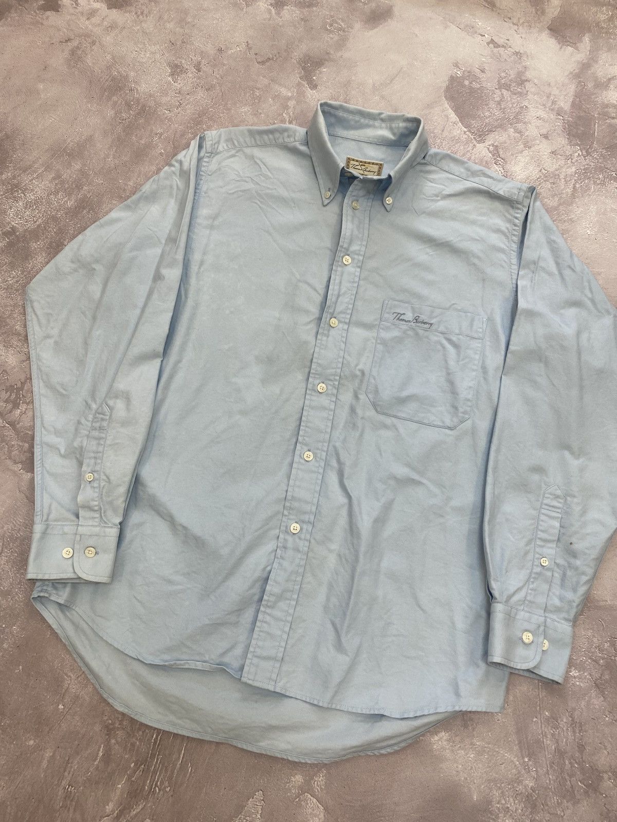 Burberry Vintage Thomas Burberry Long Sleeve Shirt Nova Check Size US S / EU 44-46 / 1 - 2 Thumbnail
