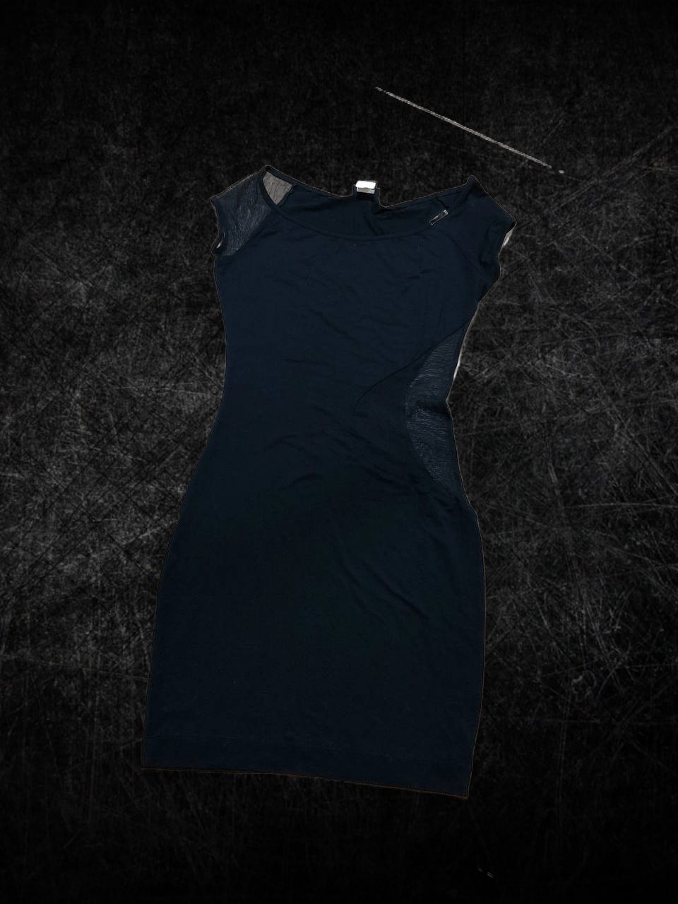 Miss Sixty Vintage Miss Sixty Mini Dress Bodycon Mesh Short Sleeve Size M / US 6-8 / IT 42-44 - 1 Thumbnail