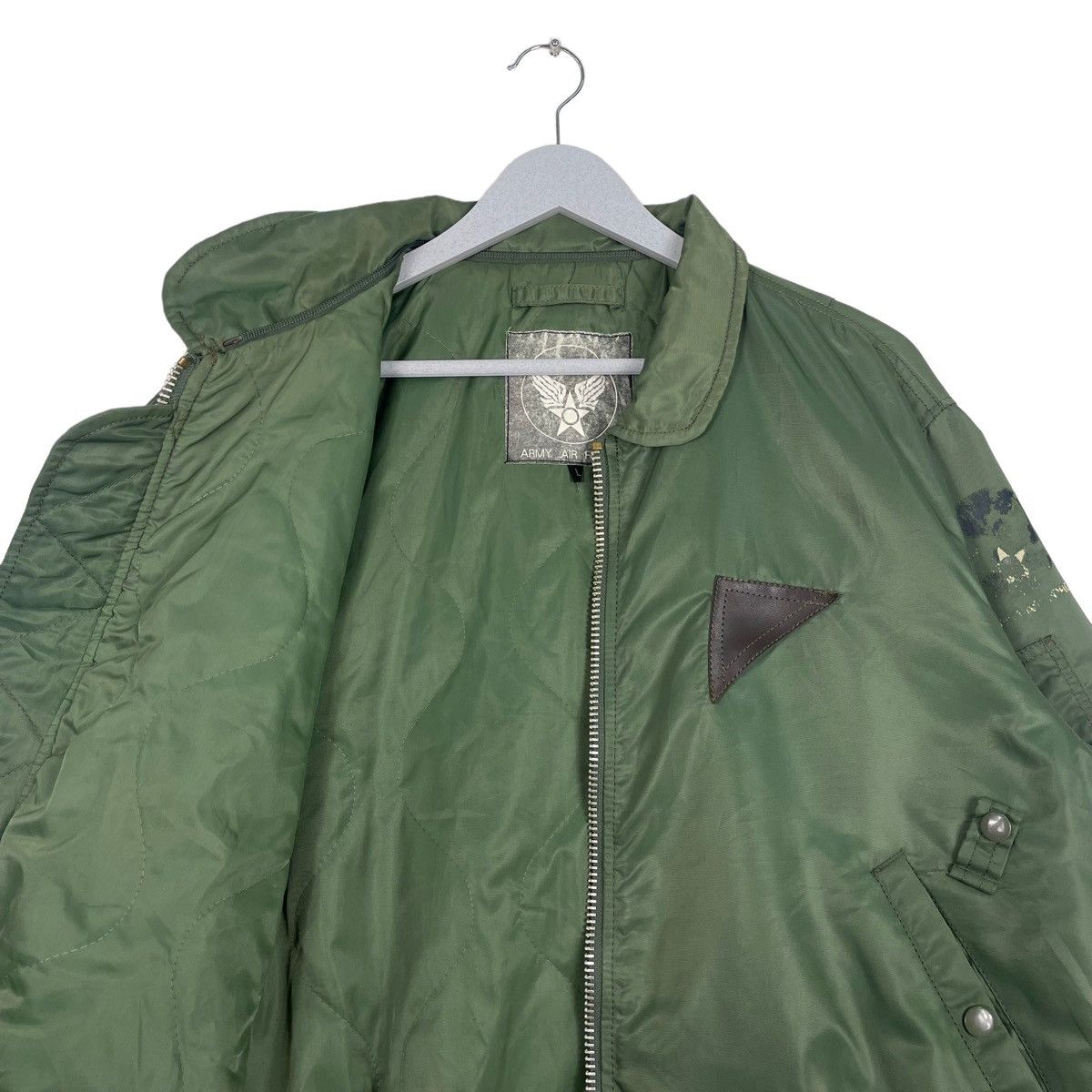 Other 💥90s ARMY PARACHUTE AIR FORCE RIOT BOMBER JACKET Size US L / EU 52-54 / 3 - 10 Thumbnail