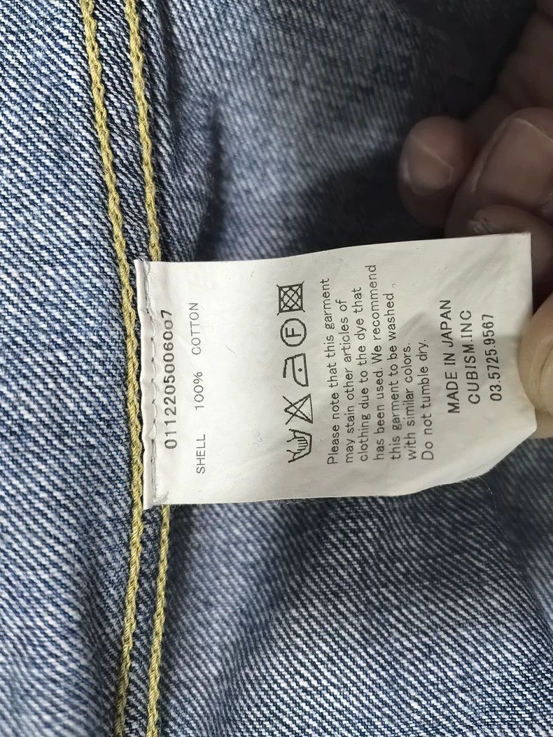 Visvim VisvimVISVIM Washed Denim Jacket Size 1-2504 Size US S / EU 44-46 / 1 - 4 Thumbnail