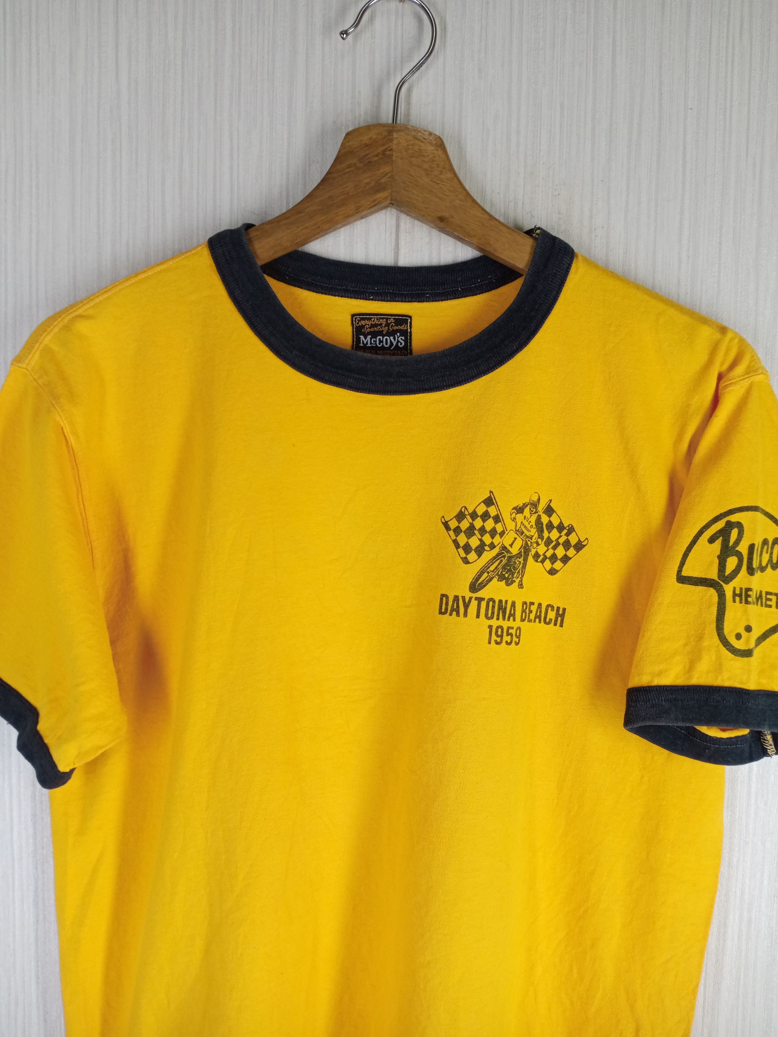 The Real McCoy's Rare Vintage The Real McCoy's Daytona Beach Motorcycle Races Size US M / EU 48-50 / 2 - 5 Thumbnail