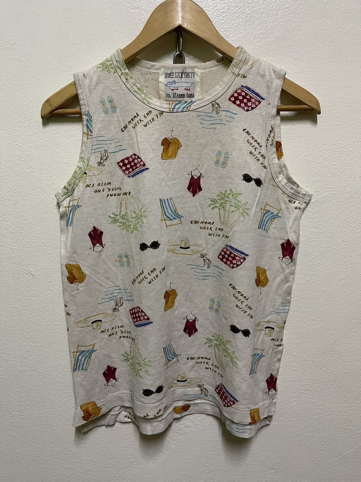 FilMelange × Japanese Brand FilMelange for Iliann Loeb Homesick Tokyo Tank Full Print Size US M / EU 48-50 / 2 - 1 Thumbnail