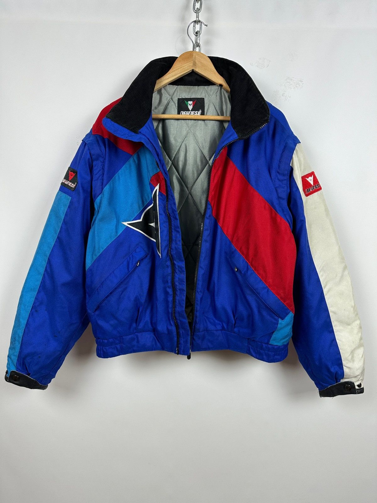 Dainese 90s Vintage Dainese Nylon Moto Racing Jacket / Vest Size US M / EU 48-50 / 2 - 7 Thumbnail