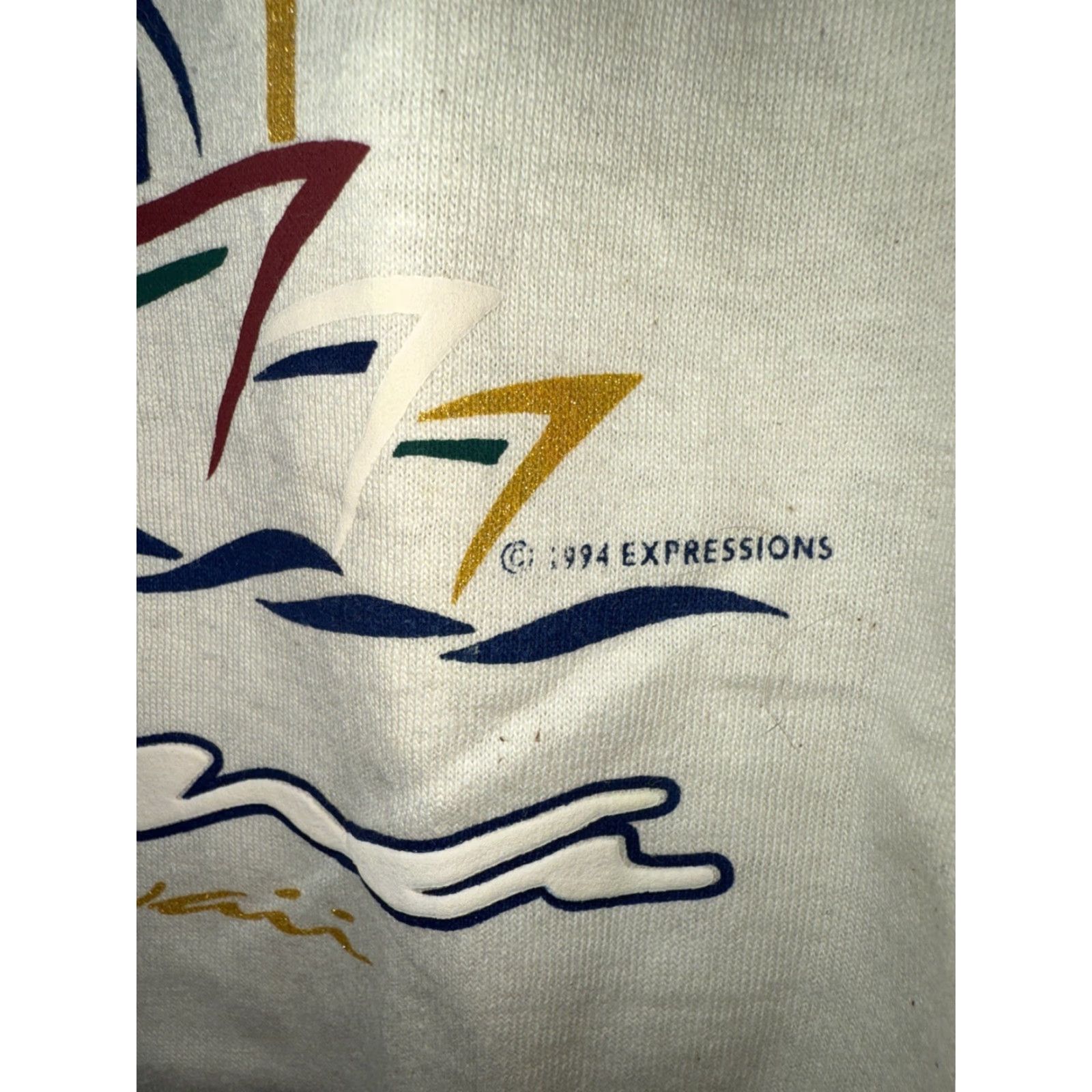 Vintage VTG 1994 KONA HAWAII GRAPHIC TEE Model T Shirt USA M Men Sleeveless Light Beige Size US M / EU 48-50 / 2 - 3 Thumbnail