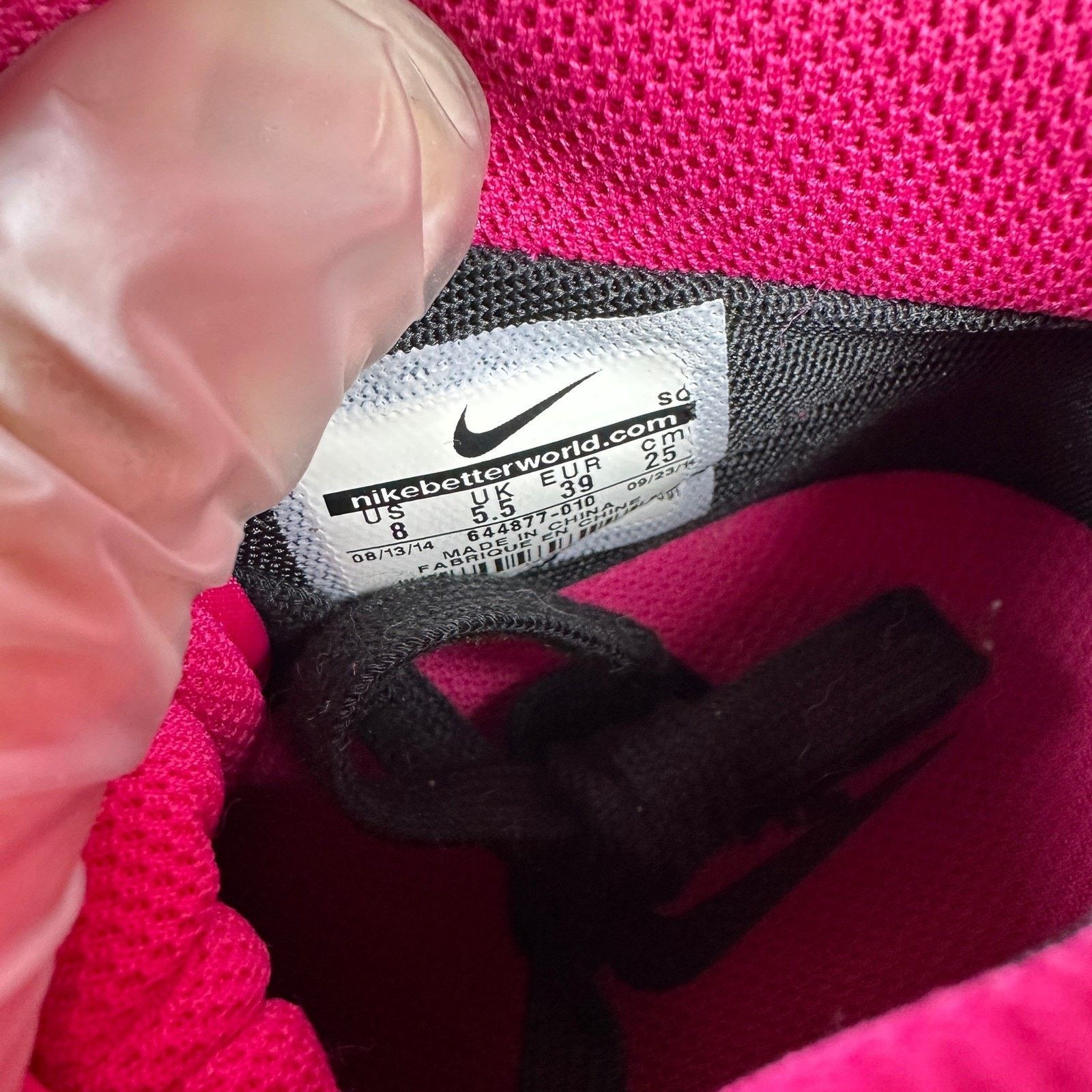 Nike Nike Dunk Sky Hi Pink Hidden Wedge 644877-010 Womens Size 8 Size US 8 / IT 38 - 8 Thumbnail