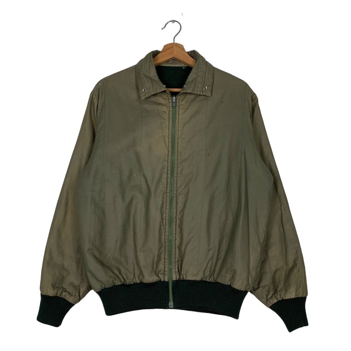 Japanese Brand MR. SHARAKU by KING Reversible Jacket #0060-C4 Size US L / EU 52-54 / 3 - 3 Thumbnail