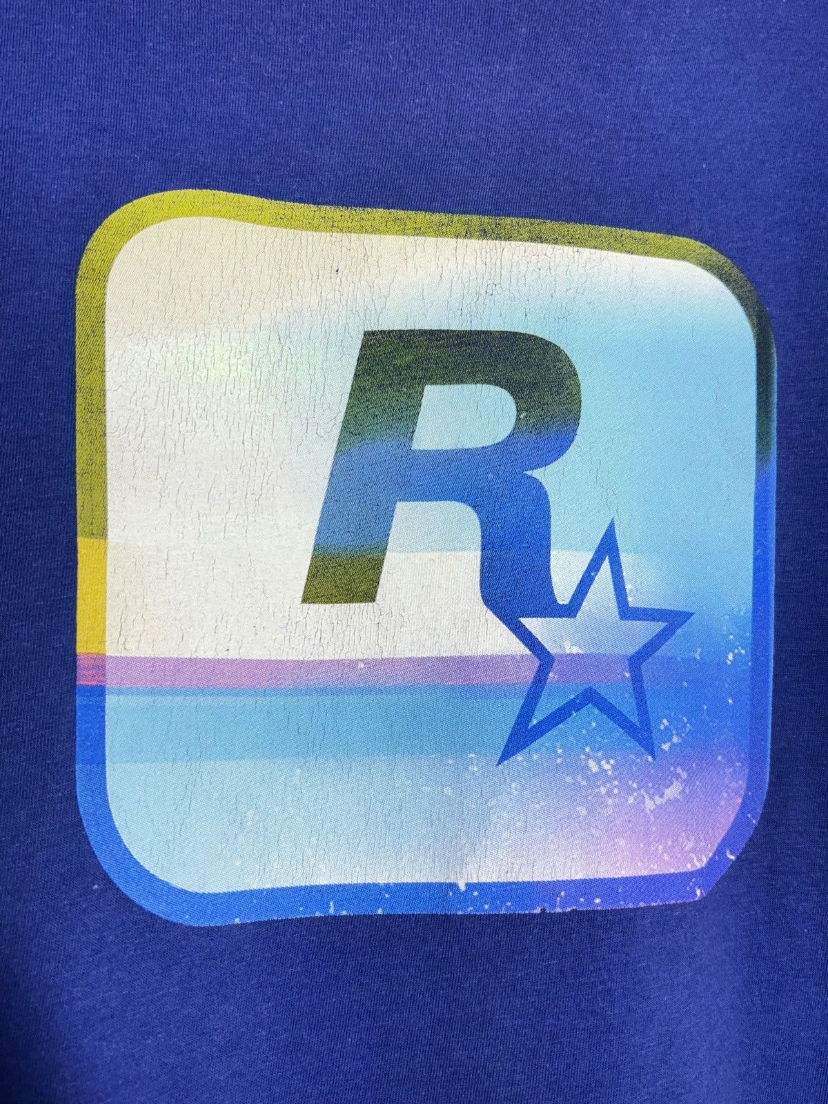 Rockstar Games 🔥 ROCKSTAR GAMES LOGO TEE GTA RARE PROMO VINTAGE VIBES Size US L / EU 52-54 / 3 - 4 Thumbnail