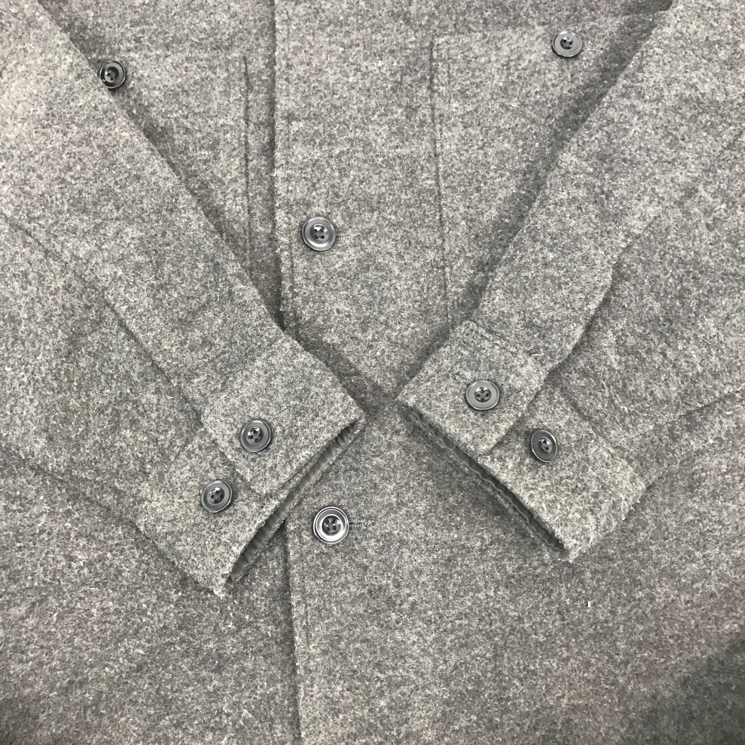 Christophe Lemaire × Japanese Brand × Uniqlo Vintage Lemaire x Uniqlo Wool Double pocket design Jacket Size US L / EU 52-54 / 3 - 7 Thumbnail