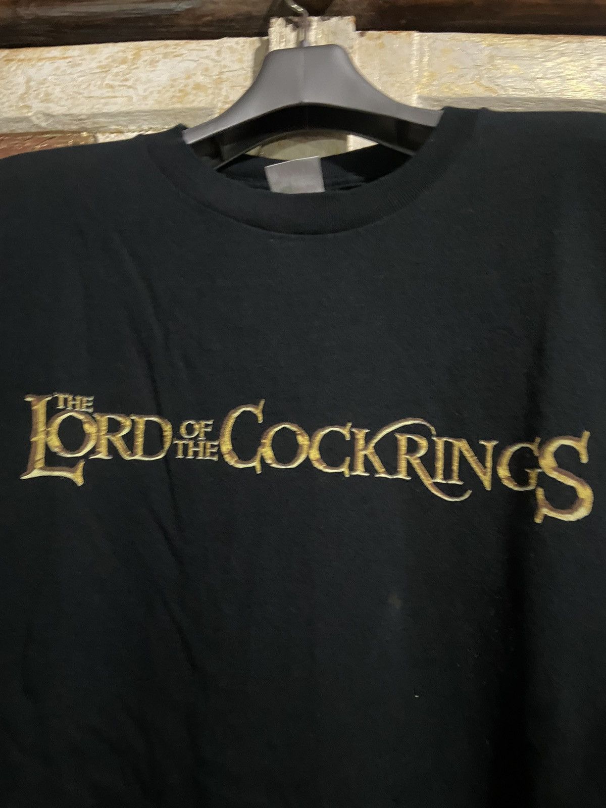 Vintage Vintage parody lord of the cockrings xl Size US XL / EU 56 / 4 - 5 Thumbnail