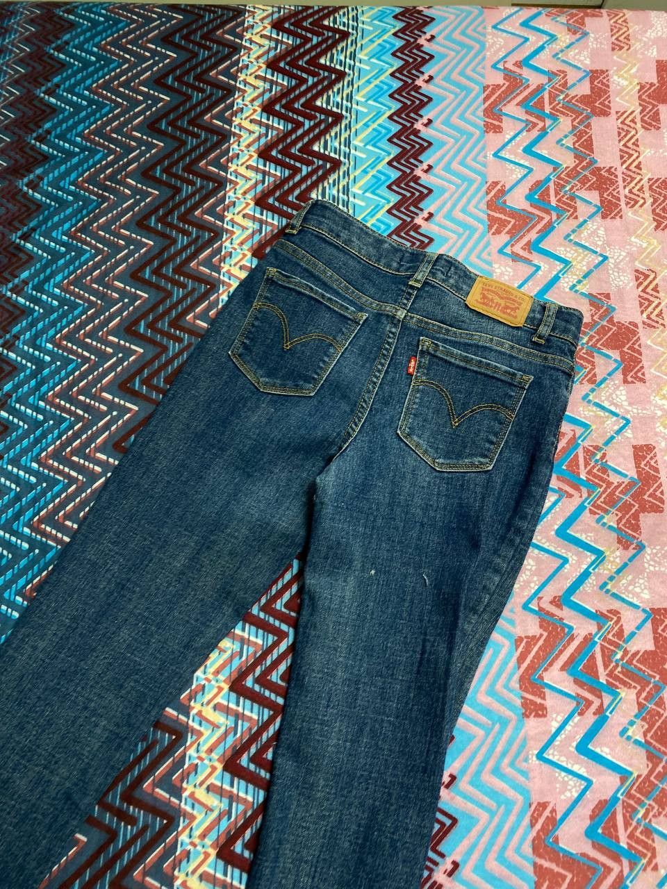 Levi's × Vintage Levi's 721 High Rise Skinny Cropped Denim Jeans Size 25" / US 0 / IT 36 - 5 Thumbnail