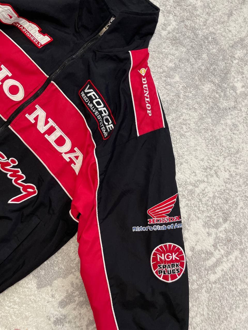 Formula 1 Vintage Honda Racing Jacket Michael Schumacher Woody F1 Y2K Size US M / EU 48-50 / 2 - 7 Thumbnail