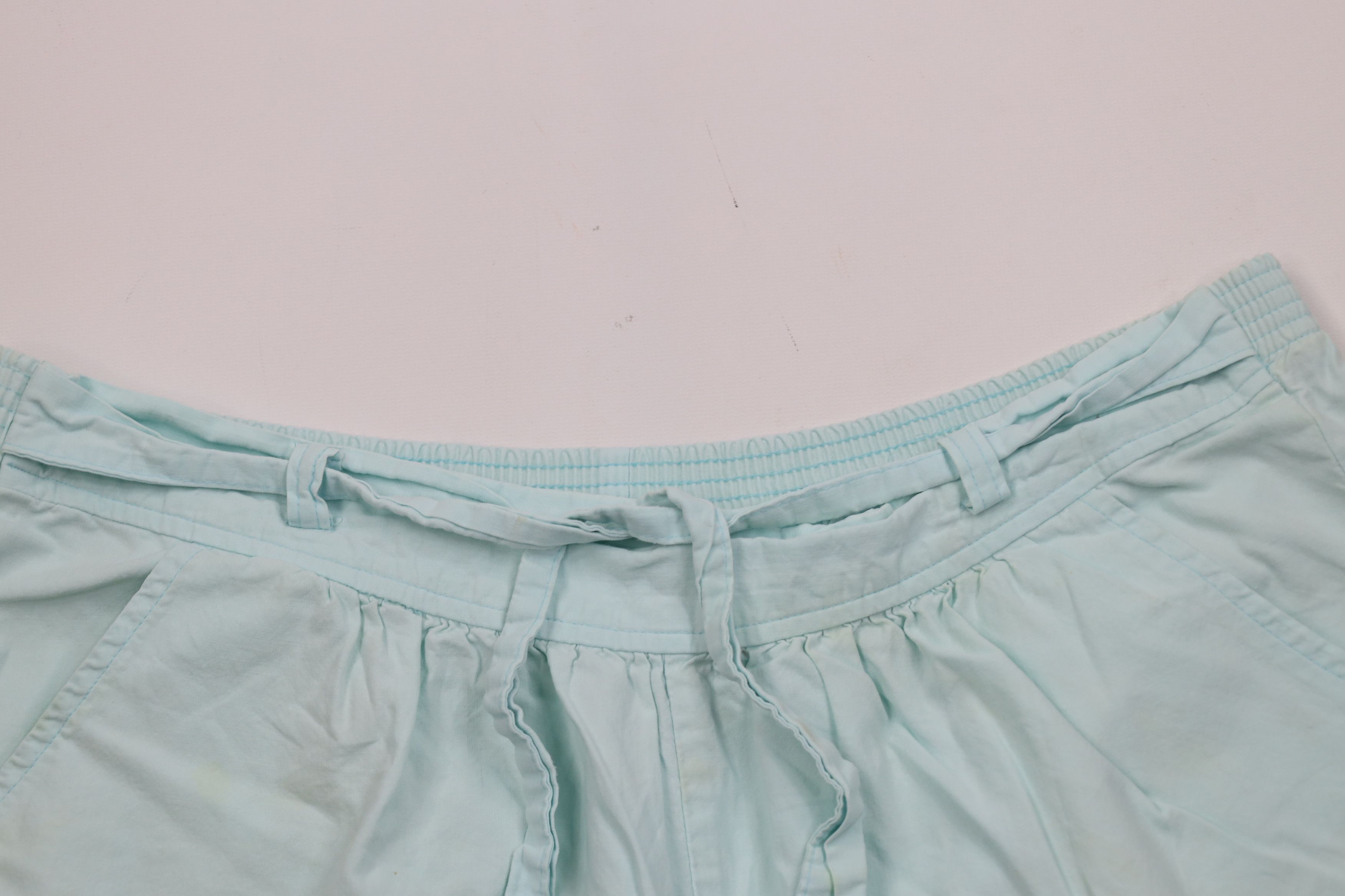 Vintage Vintage 70s Streetwear Tie Front Gurkha Bermuda Shorts USA Size 36" / US 14 / IT 50 - 2 Thumbnail