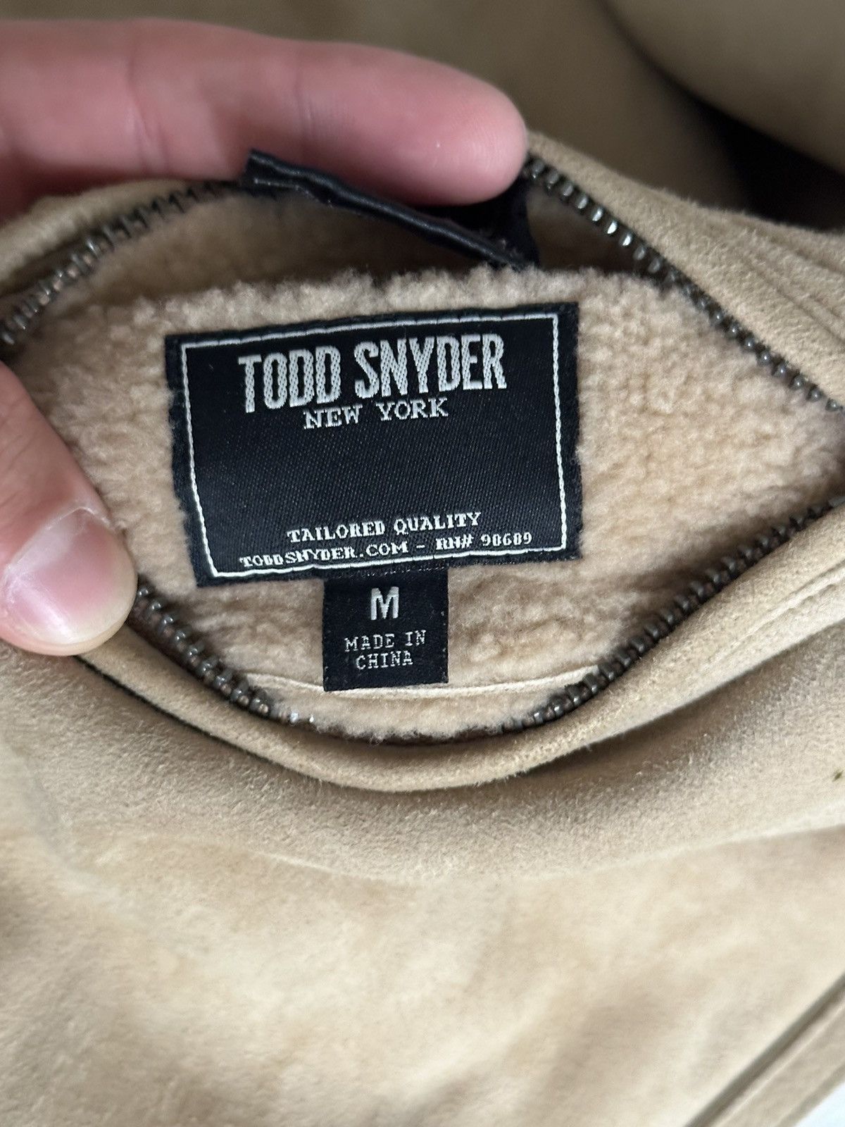 Todd Snyder Todd Snyder reversible shearling bomber jacket Size US M / EU 48-50 / 2 - 6 Thumbnail