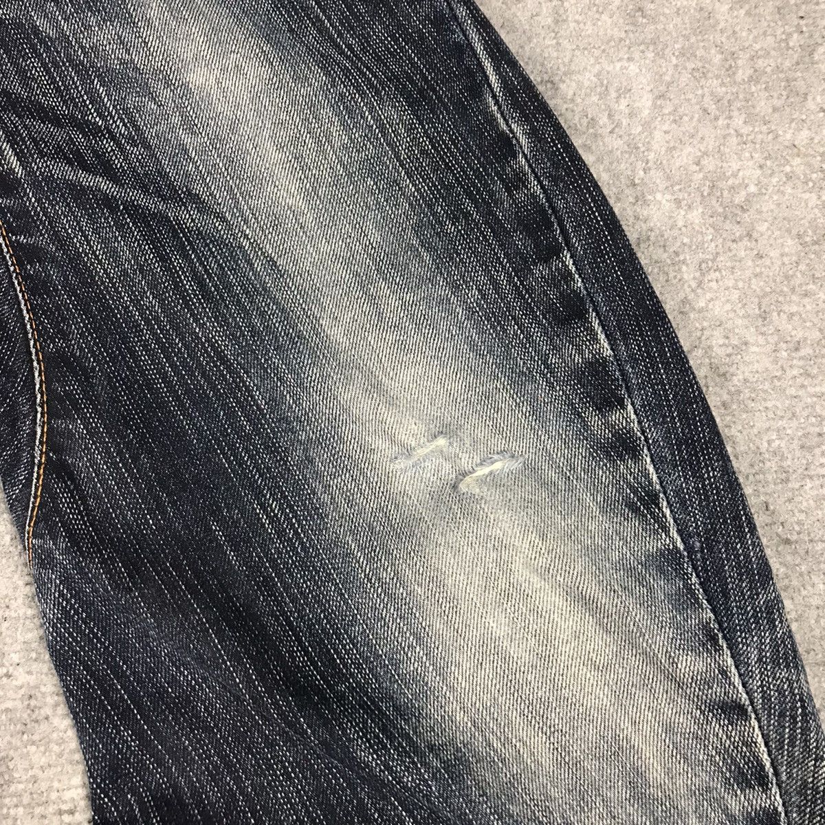 Japanese Brand BANANA STYLE DENIM DISTRESSED JEANS EDWIN PANTS Size US 28 / EU 44 - 6 Thumbnail