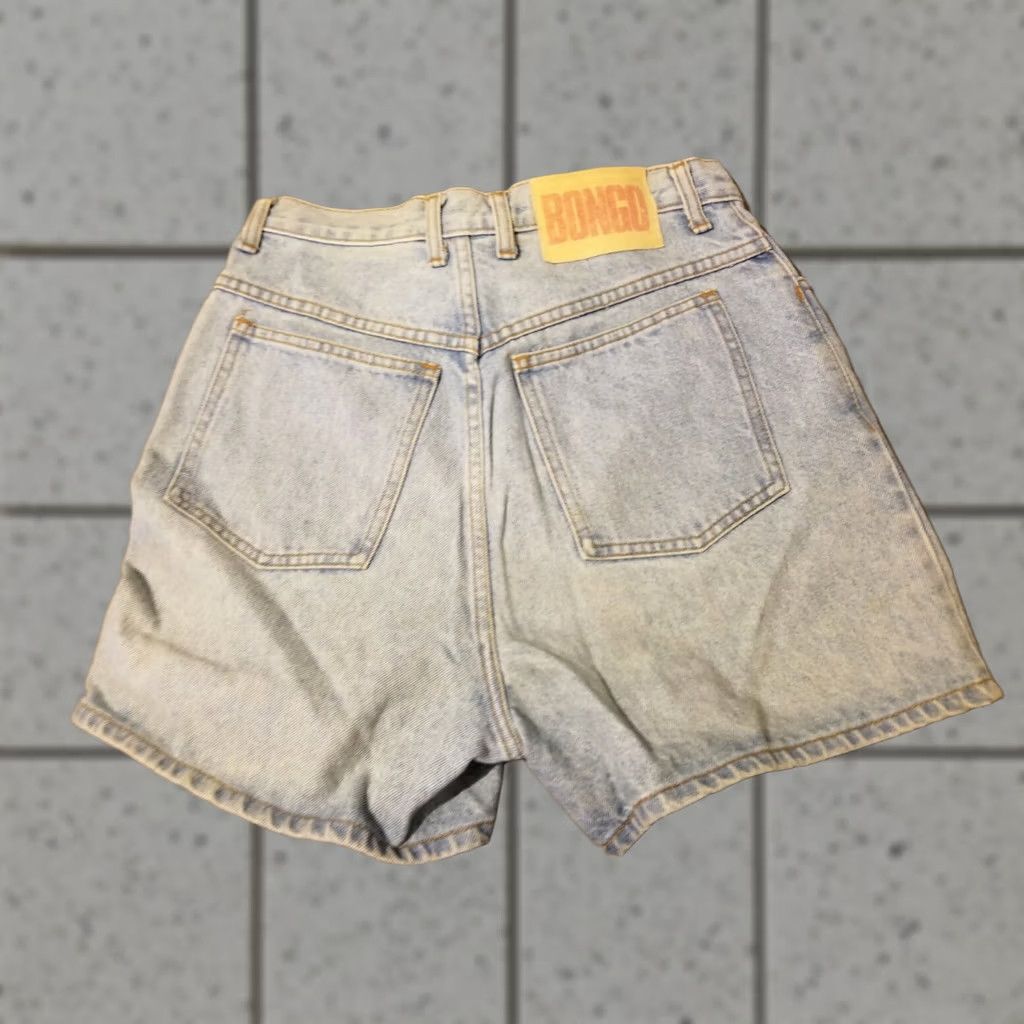 Vintage VINTAGE Bongo Shorts Womens 11 Blue Denim Jean Size 32" / US 10 / IT 46 - 1 Thumbnail