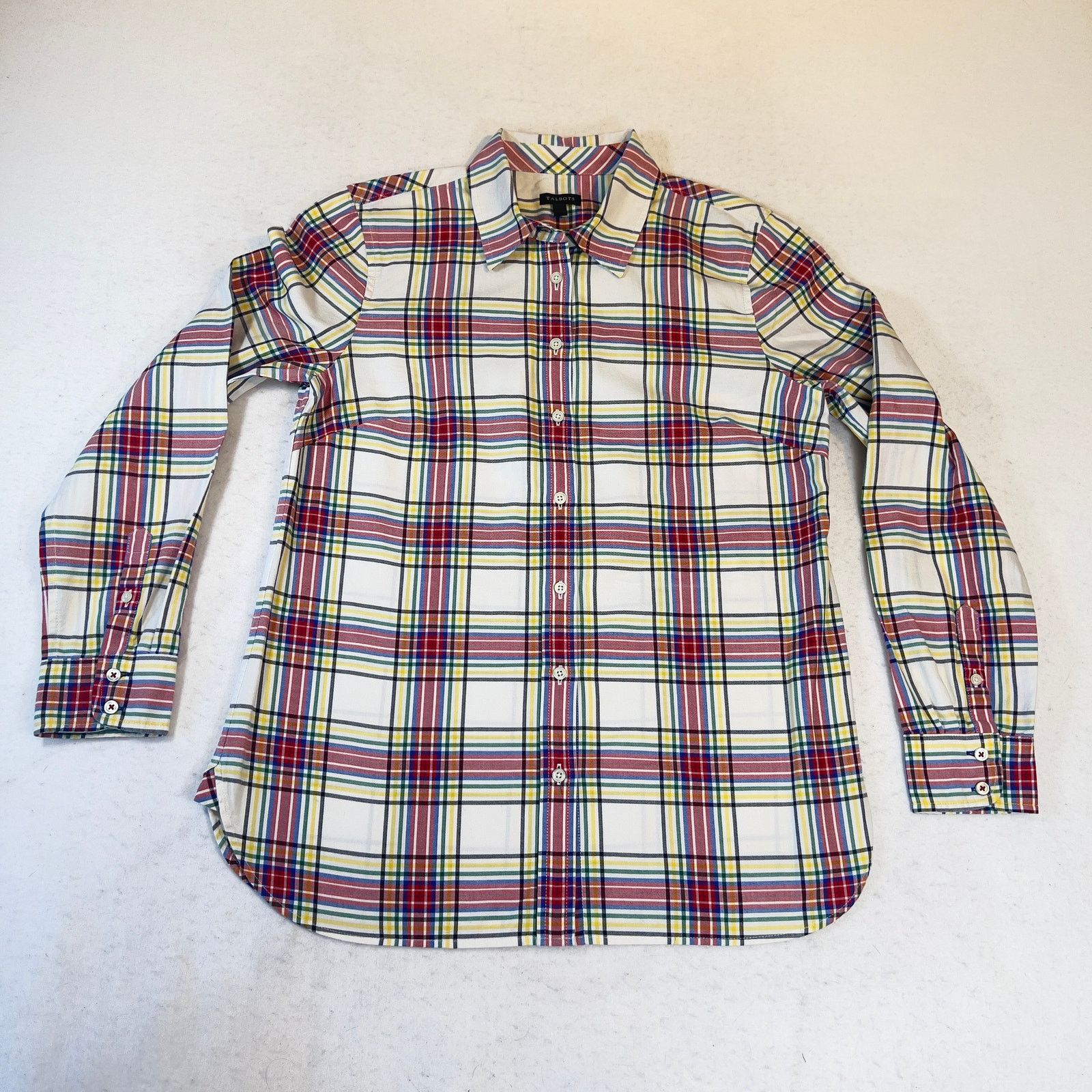 Other Talbots Button Shirt Woman's Small Long Sleeve All Cotton Size S / US 4 / IT 40 - 1 Thumbnail