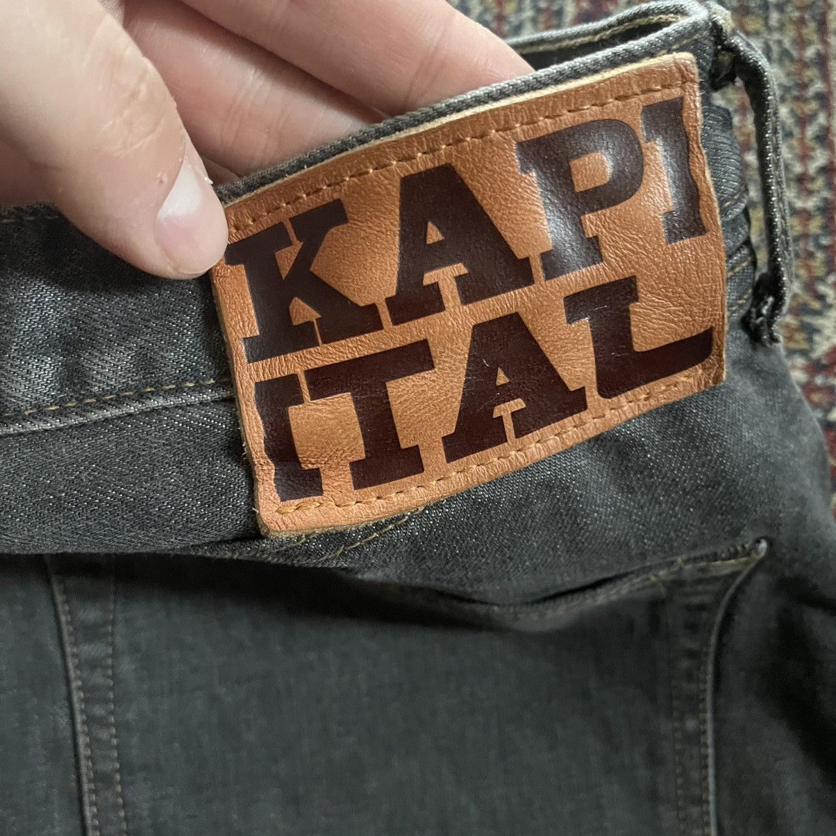Kapital Kountry Kapital Kountry side Studs Gems Black Denim Jeans size 38 Size US 38 / EU 54 - 14 Thumbnail