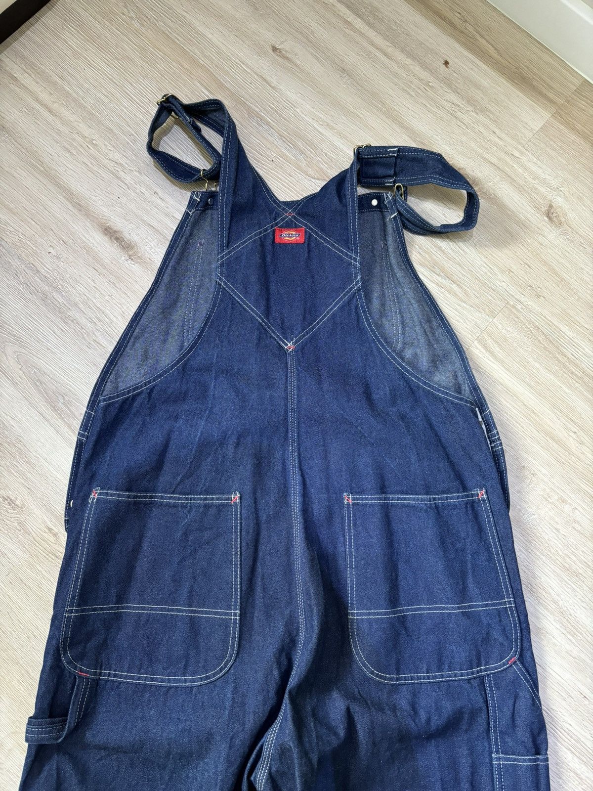Dickies × Vintage Dickies Double Logo Overalls Vintage36x34Very Good Condition Size US 36 / EU 52 - 13 Thumbnail