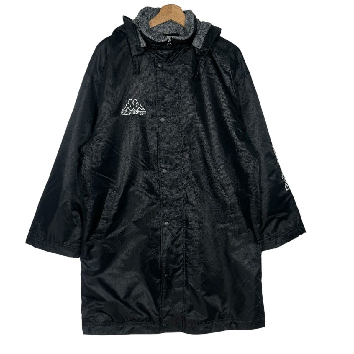 Kappa kappa parka jacket big logo embroidered Size US M / EU 48-50 / 2 - 2 Thumbnail