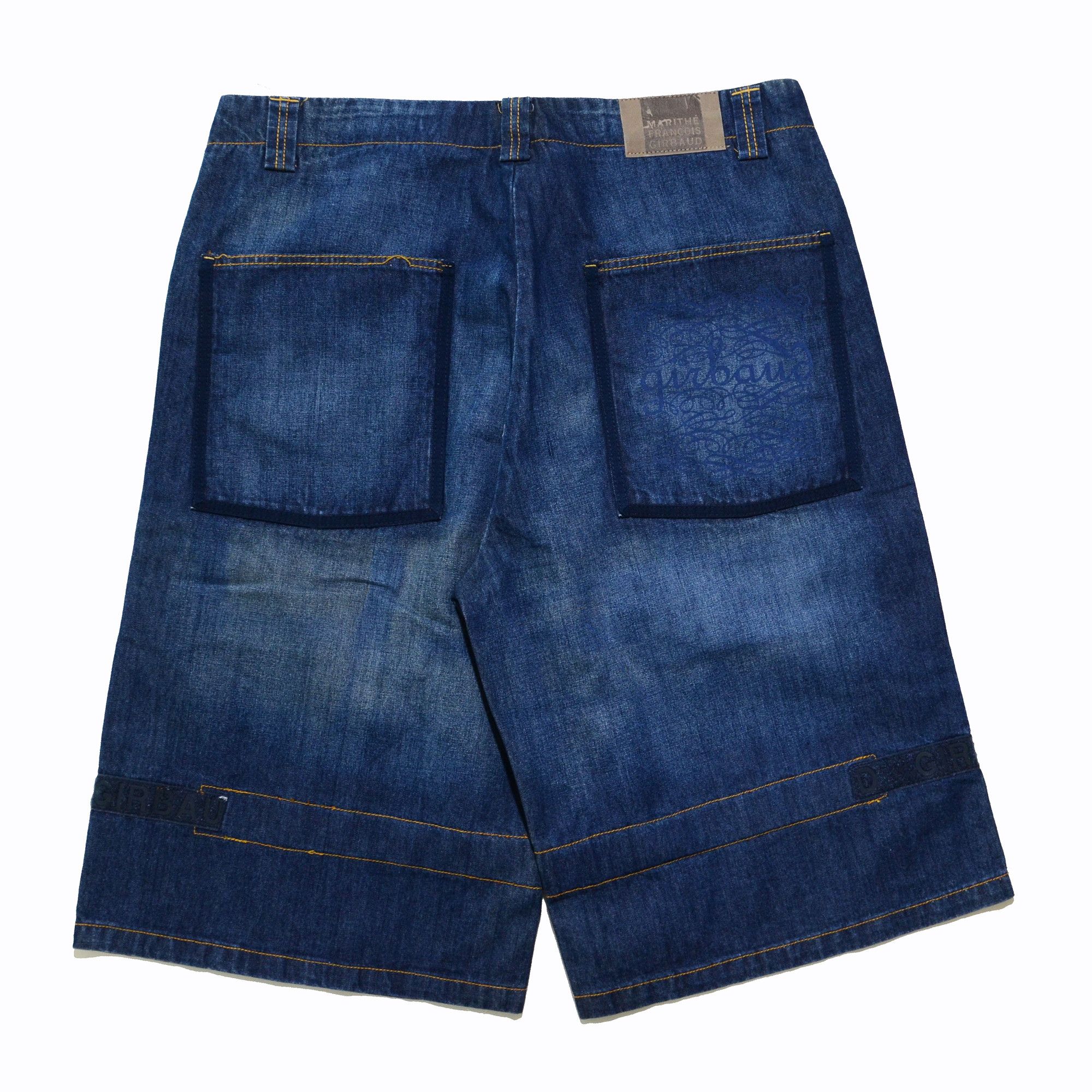 Marithe + Francois Girbaud [Folding Color Defects] M+FG W38 Cargo Jorts Y2K Craft Size US 38 / EU 54 - 2 Thumbnail