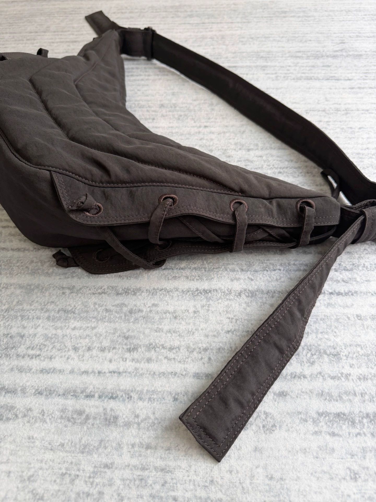 Lemaire Lemaire Soft Game Dark Chocolate S Canvas Crossbody New Size ONE SIZE - 6 Thumbnail