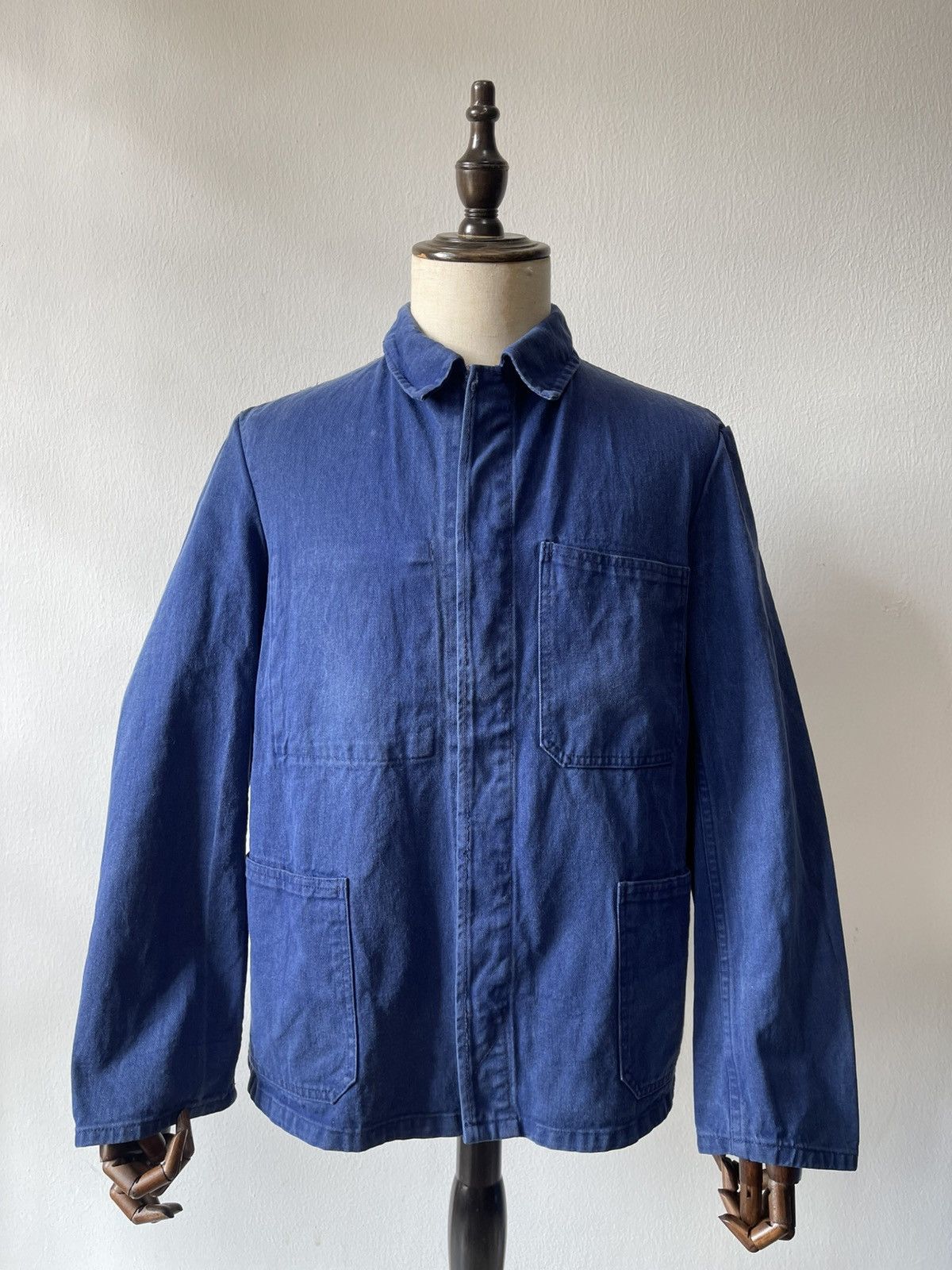 Vintage 70s/80s French Workwear Sanfor Jacket Size US L / EU 52-54 / 3 - 1 Thumbnail